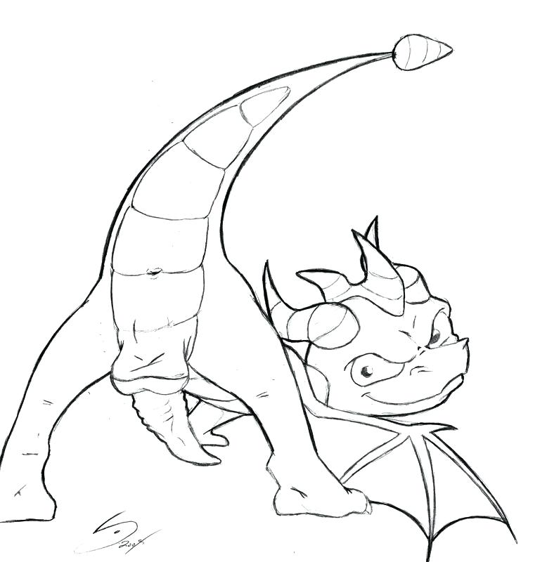 778x800 Spyro Coloring Pages Spyro And Cynder Coloring Pages