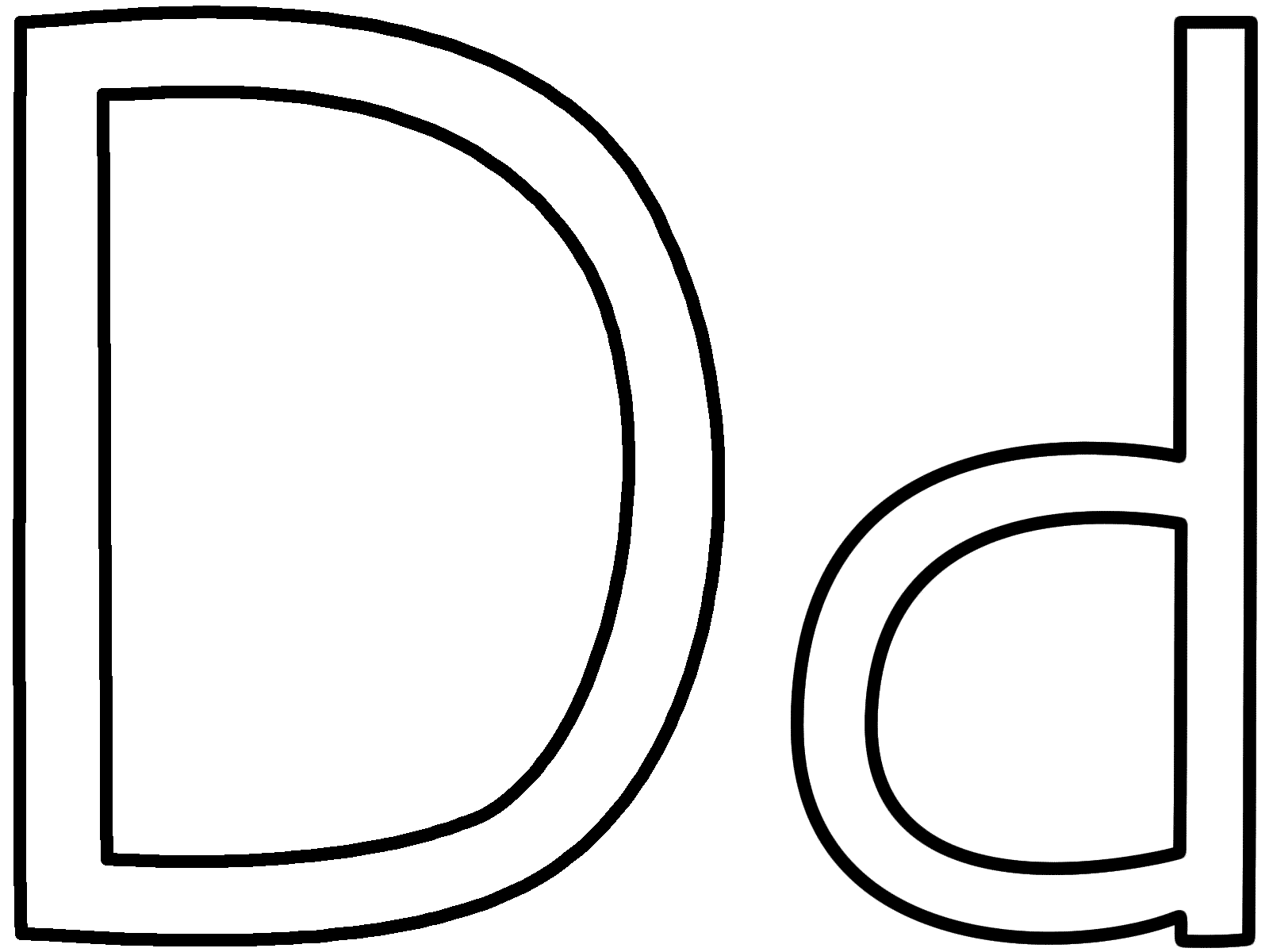 1600x1200 Letter D