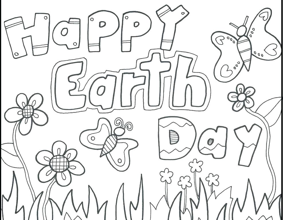 988x768 Earth Day Coloring Sheets Earth Day Coloring Sheets Free Printable