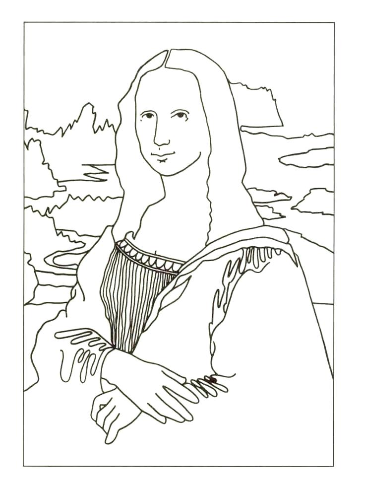 736x985 Leonardo Da Vinci Coloring Pages Coloring Pages Coloring Page