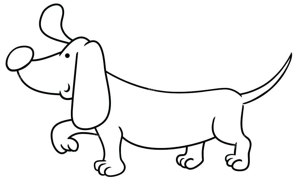 1023x639 Dachshund Coloring Page Dachshund Coloring Page Dog Coloring Pages