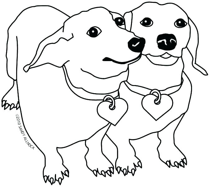 678x600 Dachshund Coloring Pages Dachshund Coloring Pages Husky Dog