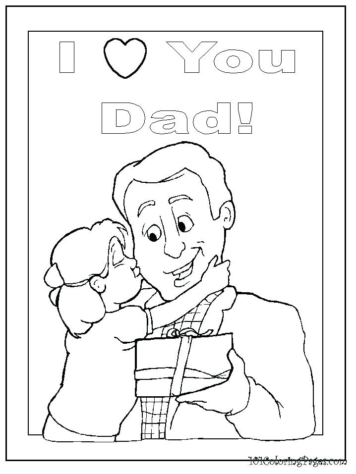 718x957 Dad Coloring Pages Dad Coloring Pages To Print Dad Best Dad