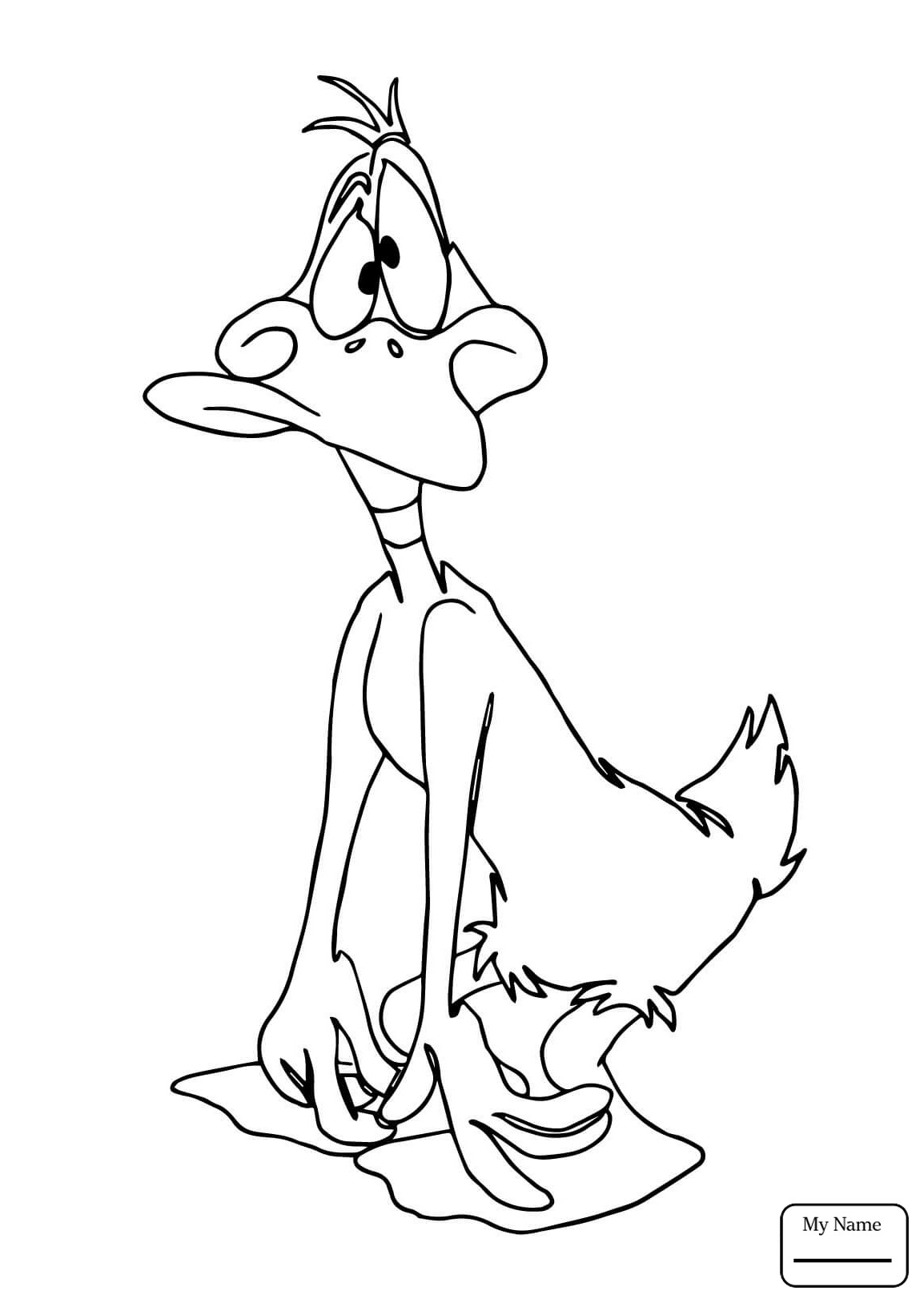 1154x1632 Daffy Duck Coloring Pages Acpra