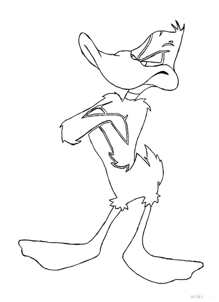 700x966 Daffy Duck Coloring Pages Bugs Bunny And Daffy Duck Coloring Page