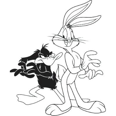 400x400 Daffy Duck Coloring Pages Duck Coloring Pages Beautiful Duck