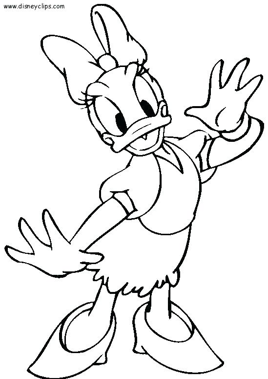 549x775 Daffy Duck Coloring Pages To Print