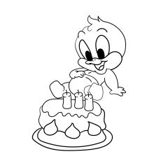 230x230 Top 10 Daffy Duck Coloring Pages For Kids