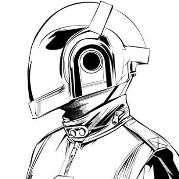 350x350 Daft Punk Vector Daft Punk, Punk And Dj