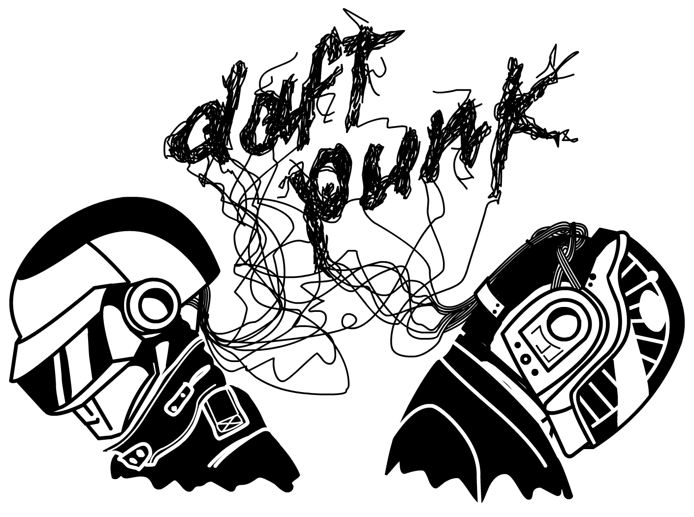 1410x1051 Daft Punk Logo Logo's Daft Punk And Logos