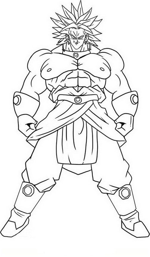 504x860 Dragon Ball Z Ausmalbilder. Malvorlagen Zeichnung Druckbare 78