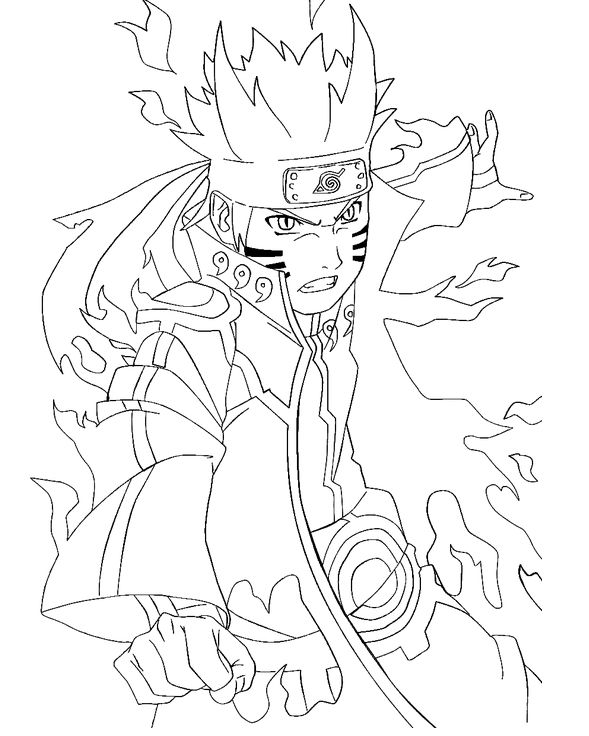 589x736 Naruto Coloring Pages Naruto Naruto, Anime