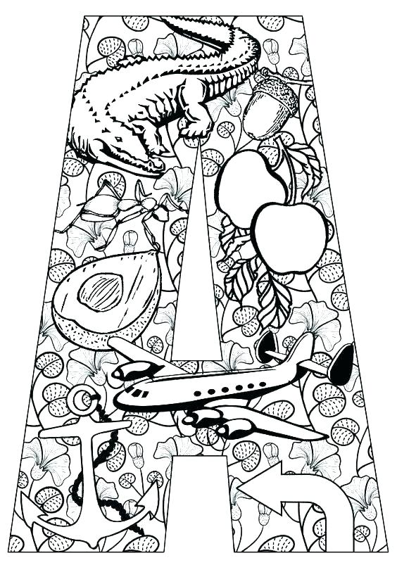 564x803 Coloring Pages Of The Alphabet New Alphabet I Coloring Pages