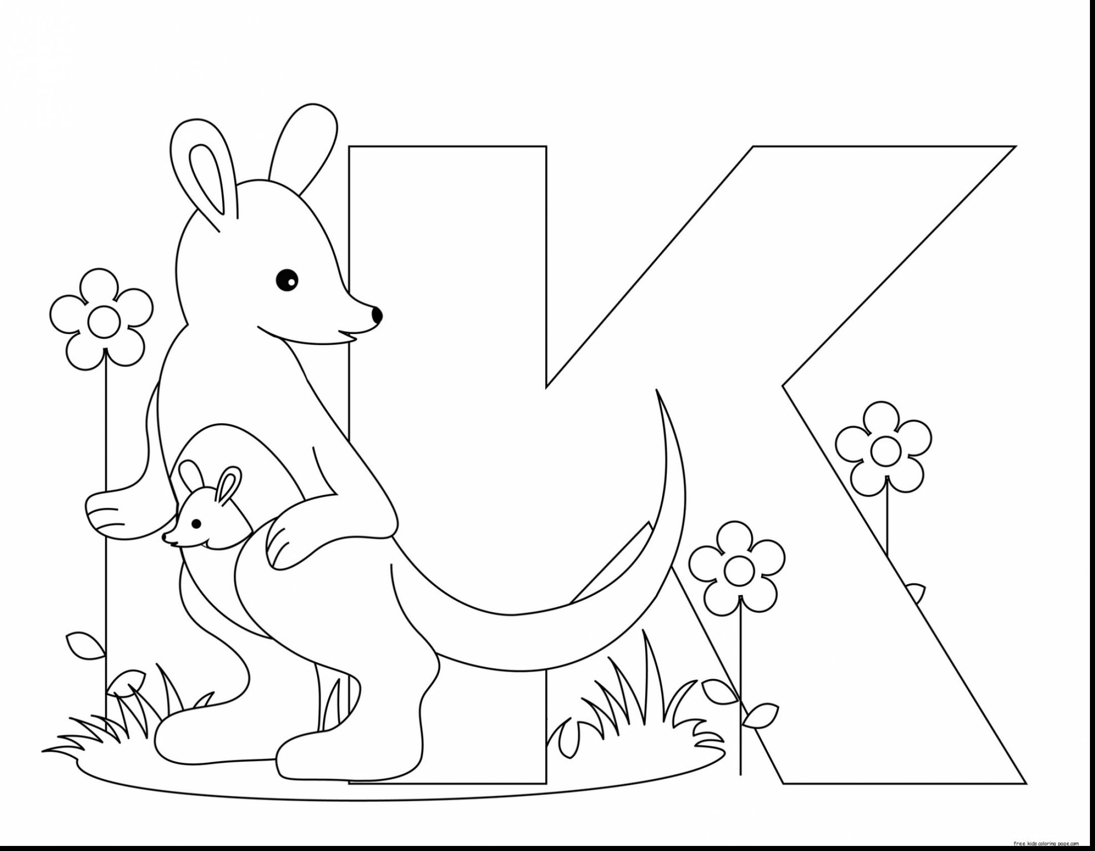 2159x1679 Animal Alphabet Coloring Pages