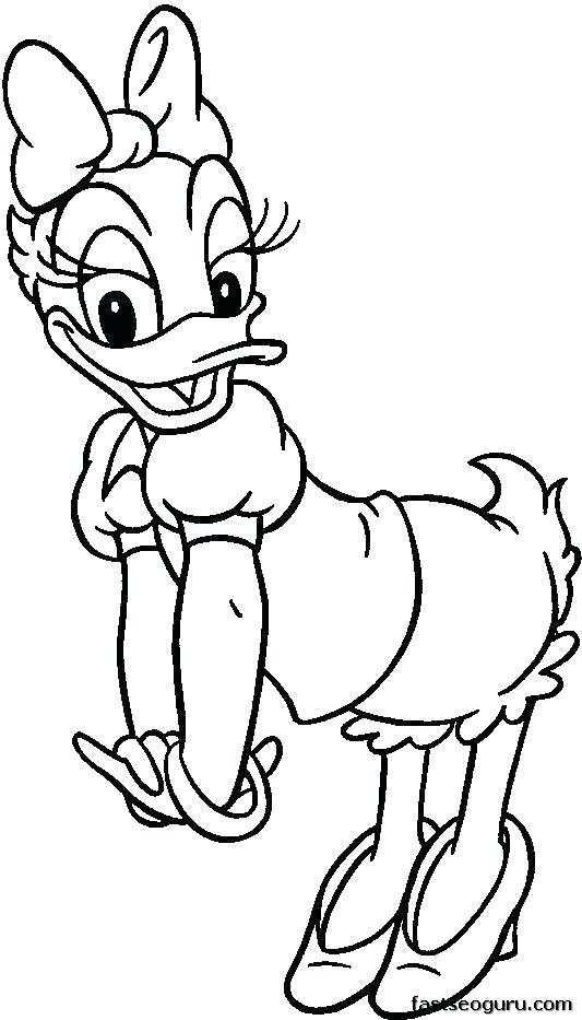 533x933 Daisy Flower Coloring Pages Three Leaf Flower Coloring Page