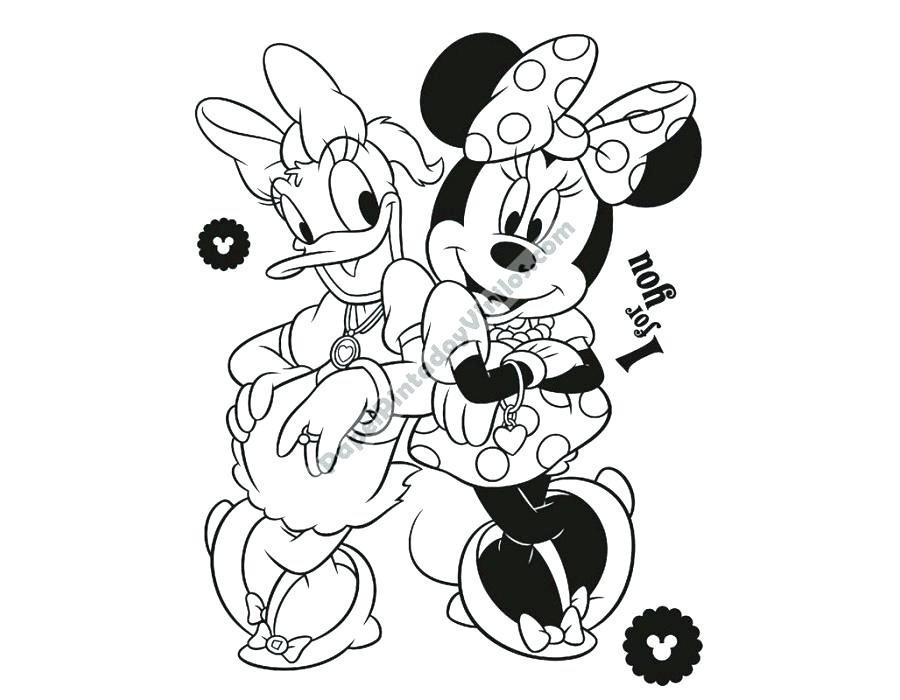 900x700 Princess Daisy Coloring Pages Mouse And Daisy Duck Coloring Pages
