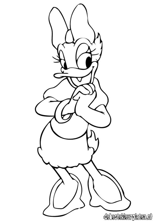 633x912 Daisy Duck Daisy Duck Coloring Page
