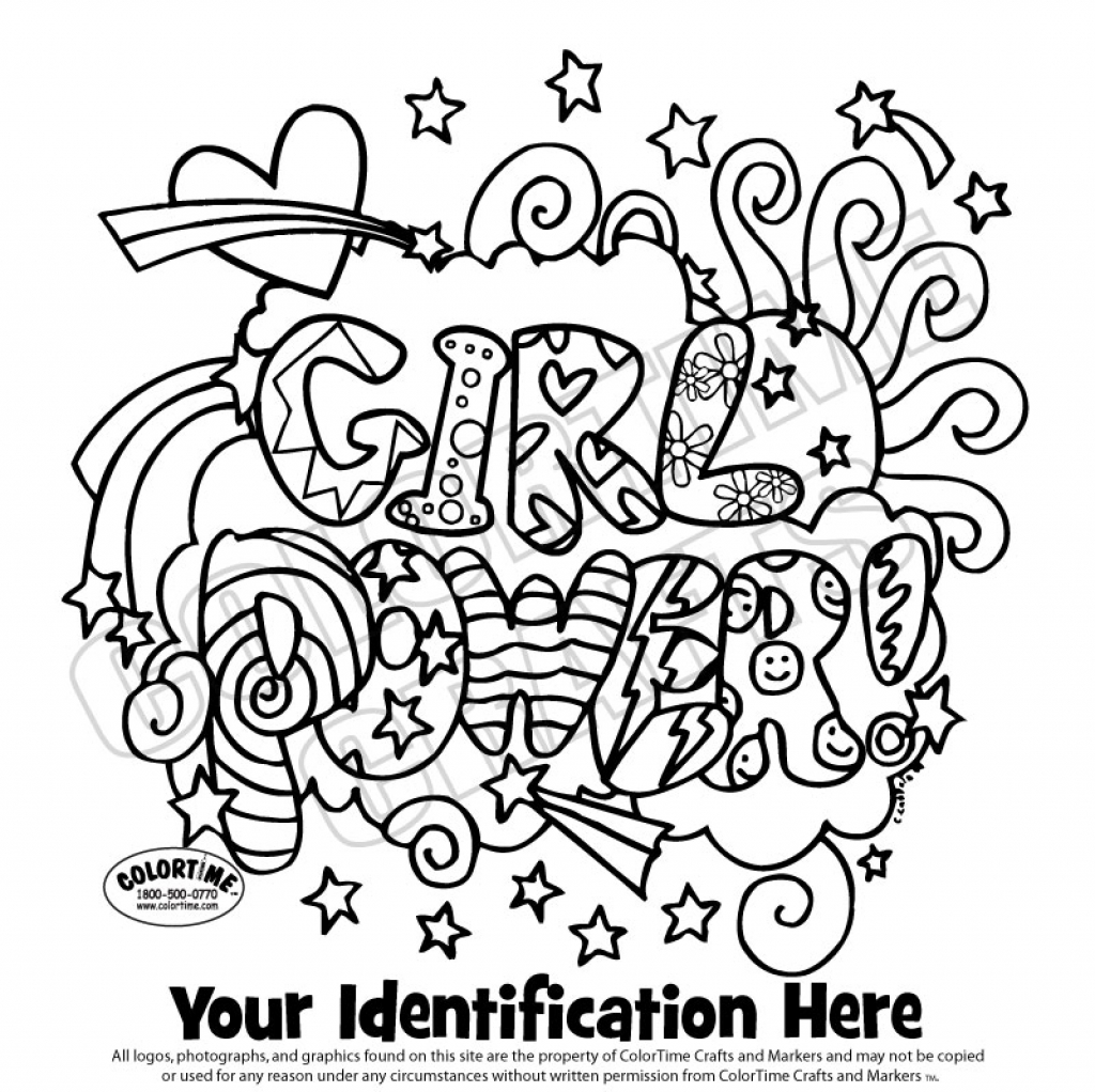 1024x1022 Free Coloring Pages For Girl Scouts Free