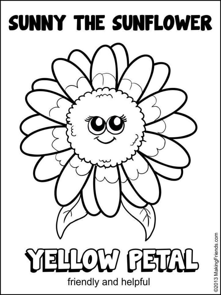 769x1024 Girl Scout Daisy Petals Coloring Page Free Printable Petal