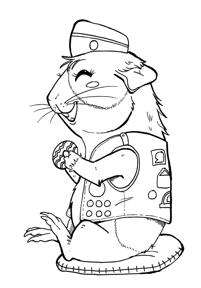 694x992 Girl Scout Coloring Pages Free To Print