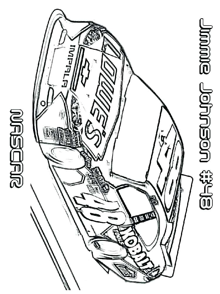750x1000 Nascar Coloring Pages