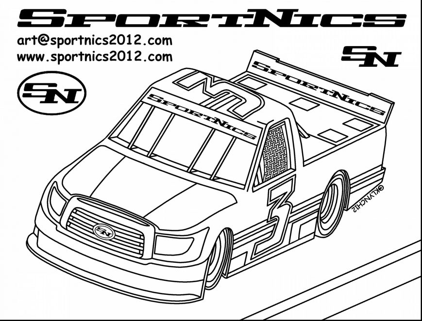 869x662 Nascar Coloring Pages Image Design Free Printable Cars 2017