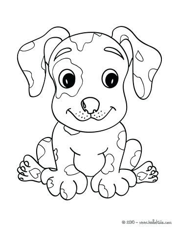 364x470 Spot The Dog Coloring Pages