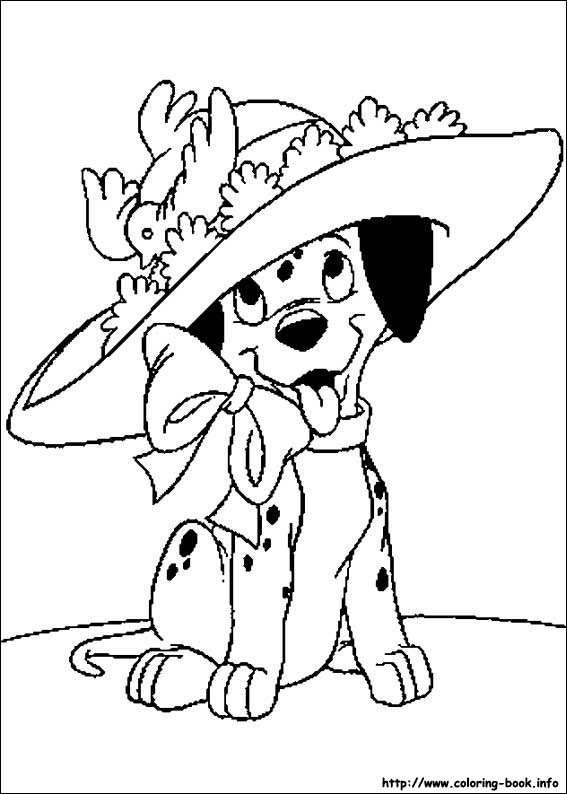 567x794 101 Dalmatians Coloring Pages On Coloring