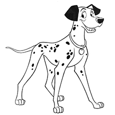 Dalmation Coloring Pages