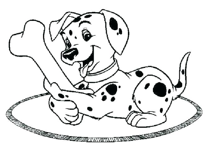 700x491 101 Dalmation Coloring Pages Coloring Pages Dalmatian Dog Coloring