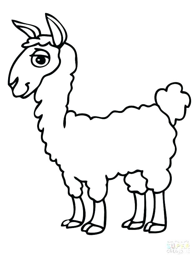 618x824 Llama Coloring Pages Alpaca Coloring Pages Llama And Printable