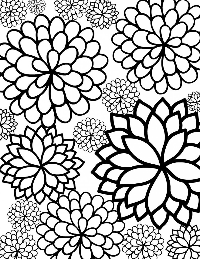 Damask Coloring Pages