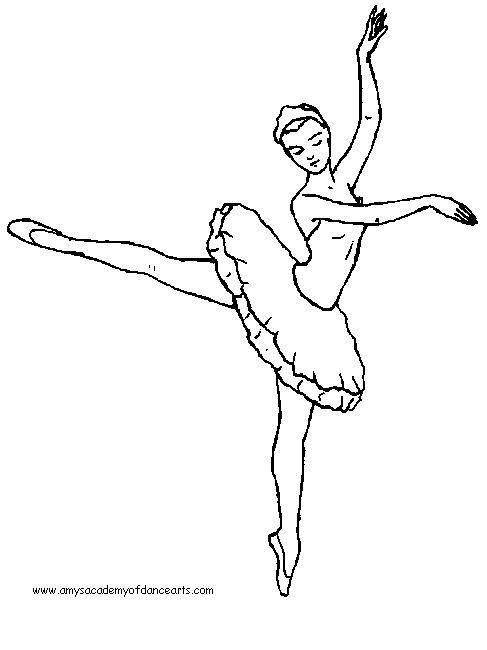 Dance Coloring Pages