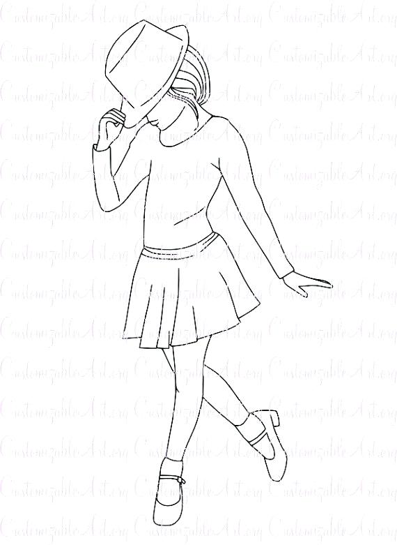 570x781 Dancer Coloring Pages Dance Coloring Page Dance Coloring Pages