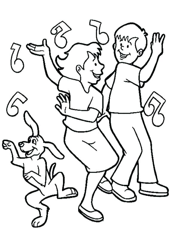 600x775 Dance Coloring Pages Obsession Dance Coloring Pages Many