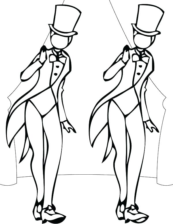 600x776 Dance Coloring Pages Impair.co