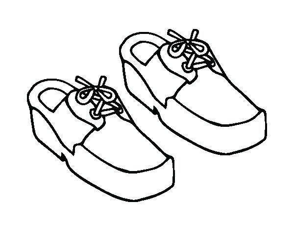 600x470 Shoes Coloring Page Impair.co