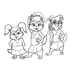 230x230 Top 25 Free Printable Alvin And The Chipmunks Coloring Pages Online