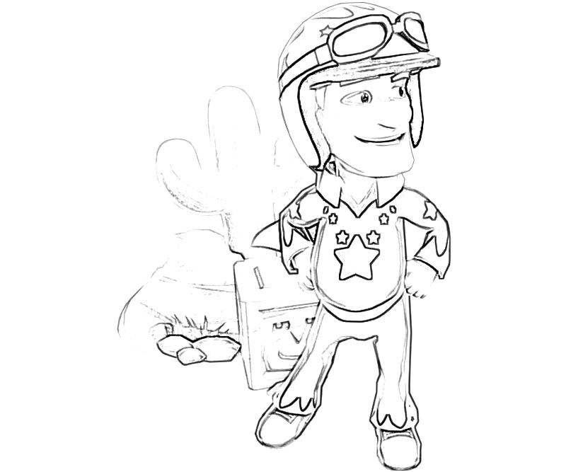 Danger Coloring Pages