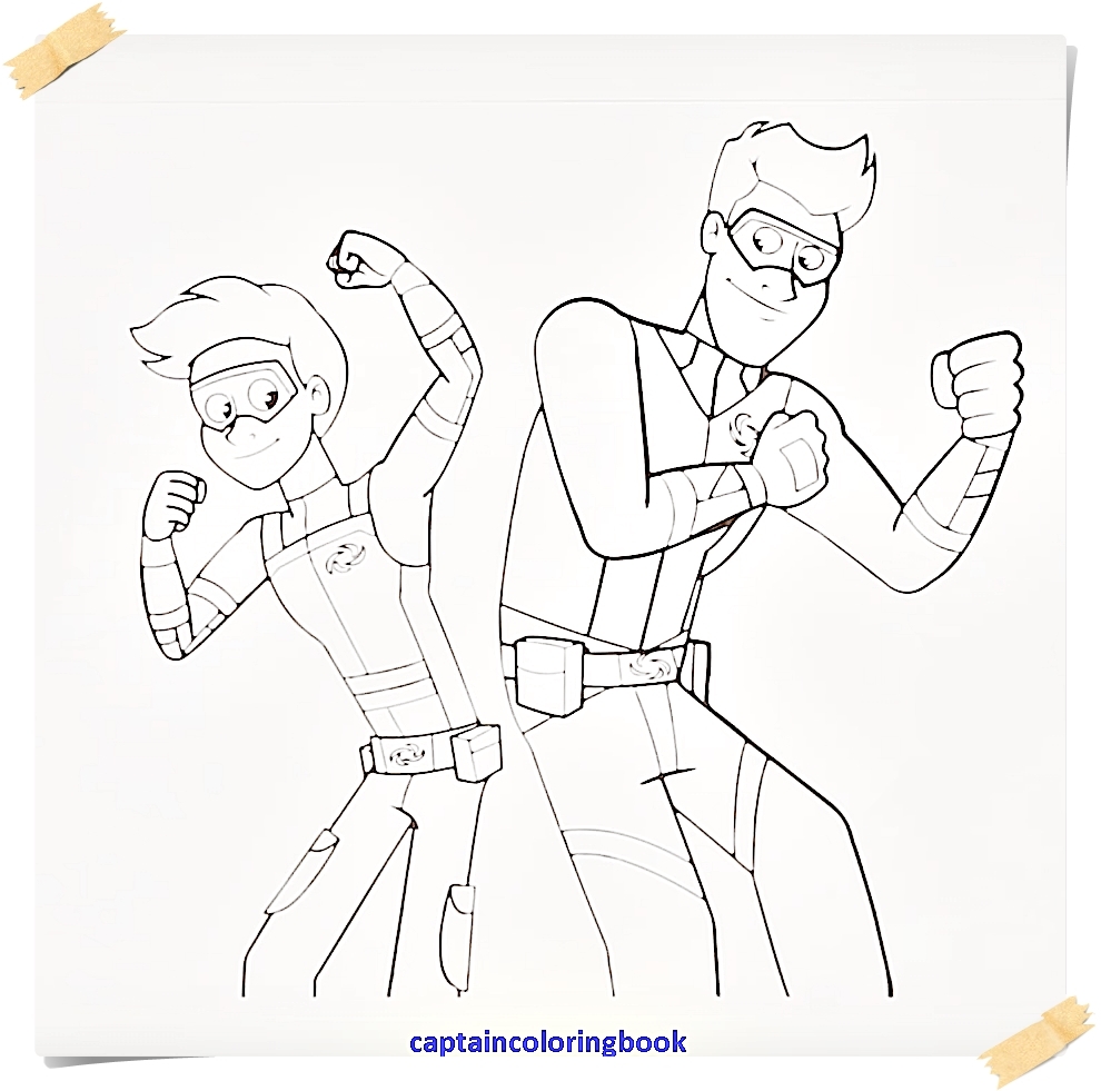 990x981 Henry Danger Coloring Pages Download Coloring For Kids 2018