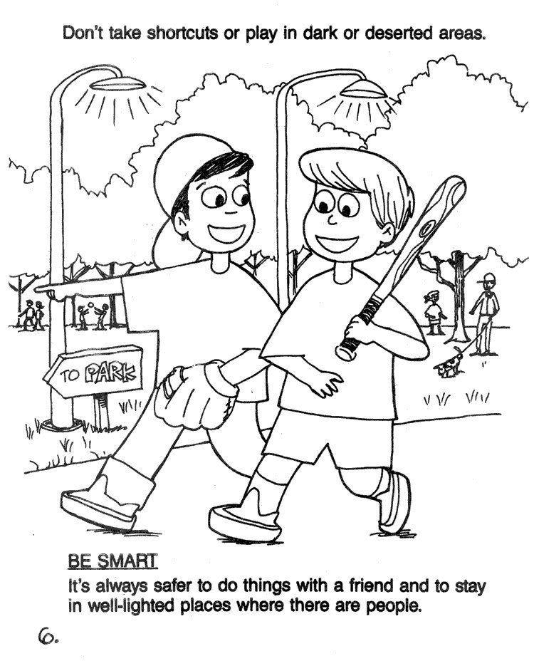 750x928 Stranger Safety Coloring Sheet6.jpg Photo This Photo Was Uploaded