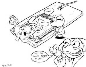 300x232 Danger Mouse Coloring Pages