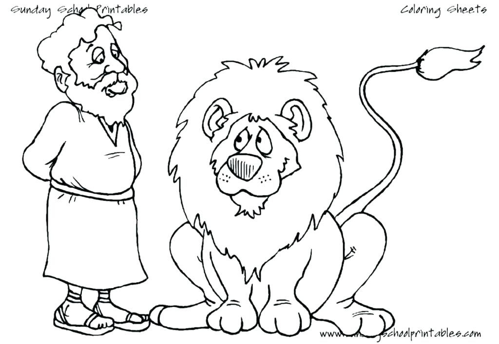1024x707 Coloring Pages And Coloring Books. Daniel And The Lions Den