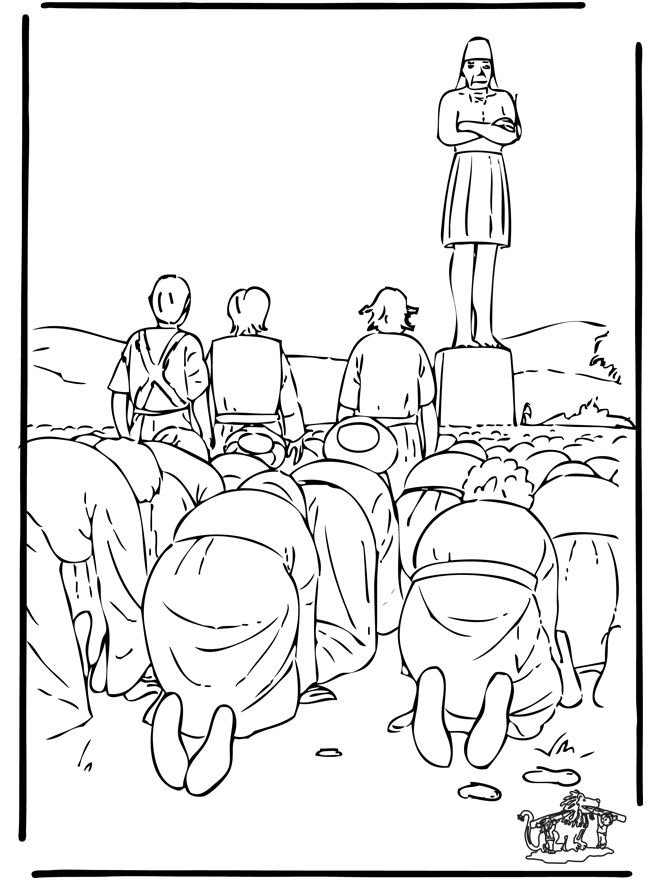 Daniel Bible Coloring Pages