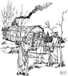 Daniel Boone Coloring Pages