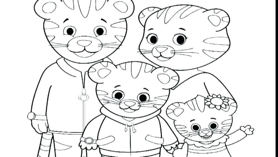960x544 Daniel Coloring Pages Coloring Page First Name Daniel Tiger