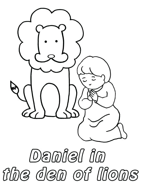 600x776 Daniel And The Lions Den Coloring Page Stunning Daniel Praying