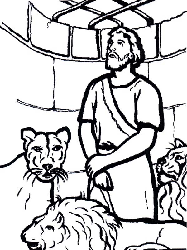 600x800 Daniel And The Lions Den Netart