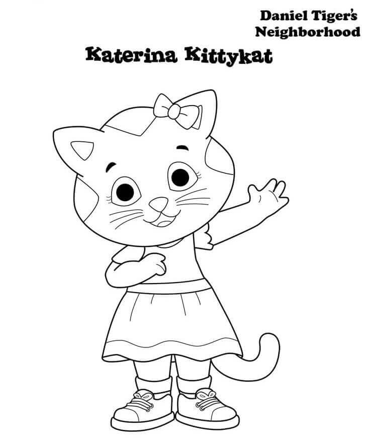 Daniel Tiger Coloring Pages