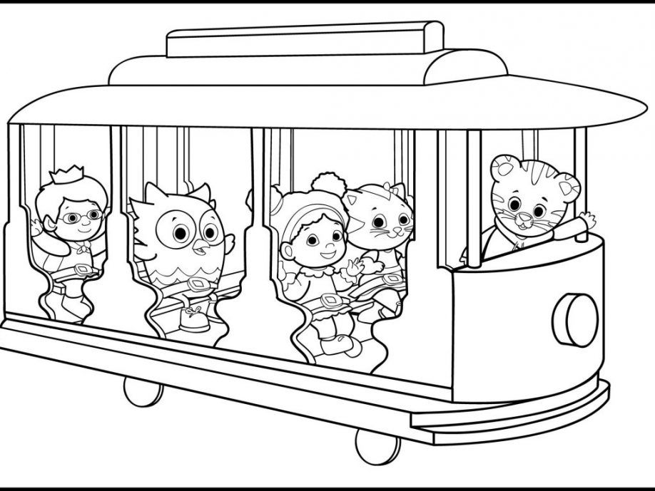 918x689 Daniel Tiger Coloring Sheets Yessss! Daniel Tiger!